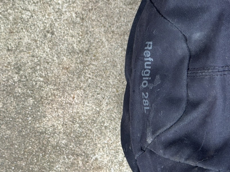 Patagonia Refugio 26L Black Day Pack Backpack Black 3