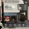 BLACK+DECKER Programmable Coffeemaker 12-Cup Black/Stainless Steel, CM2030B gallery