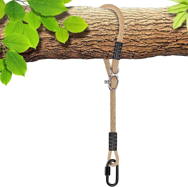 Adjustable Tree Swing Rope Kit - Polyester Straps for 1000 lbs Support gallery