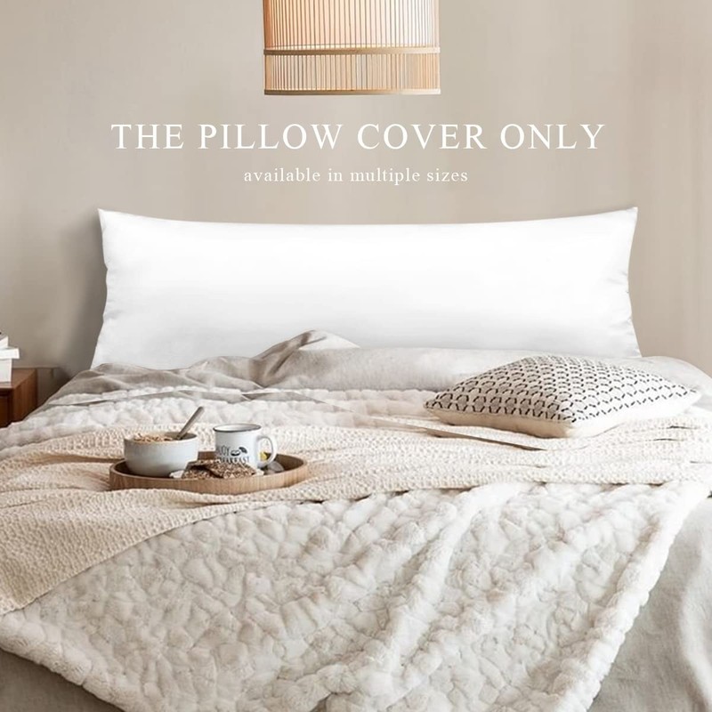 Personalized Body Pillow Case Custom Any Photos or 54" x 20" (Pack of 1) White1 gallery