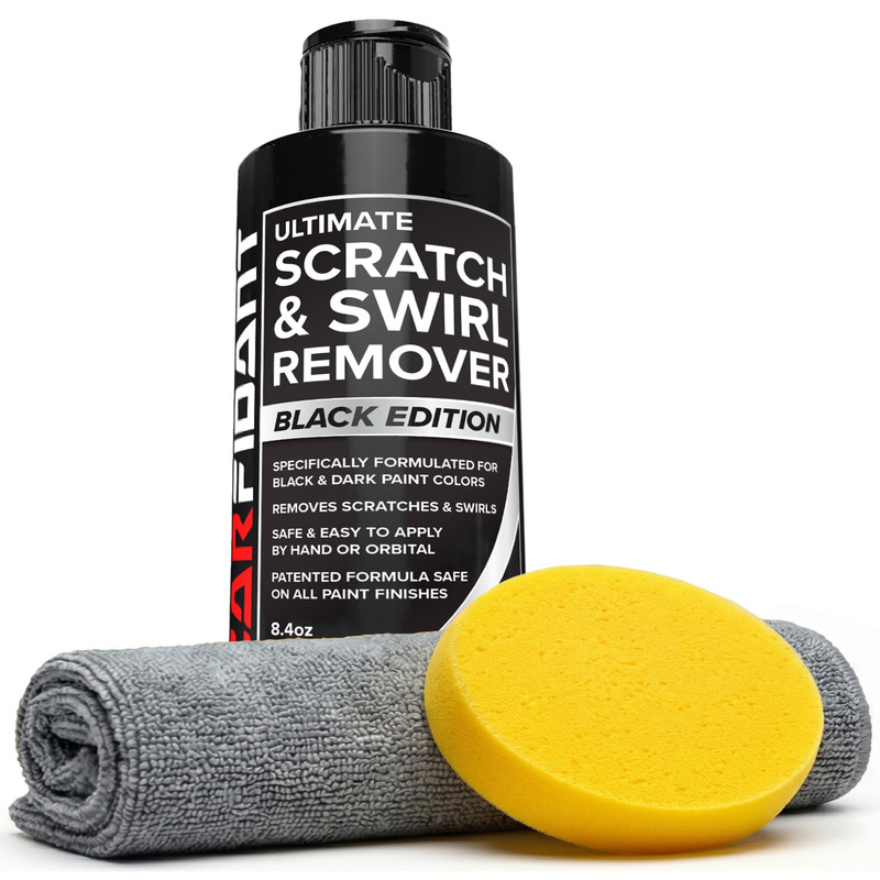 Carfidant Black Scratch And Swirl Remover - Car Scratch Remover For Vehicles gallery