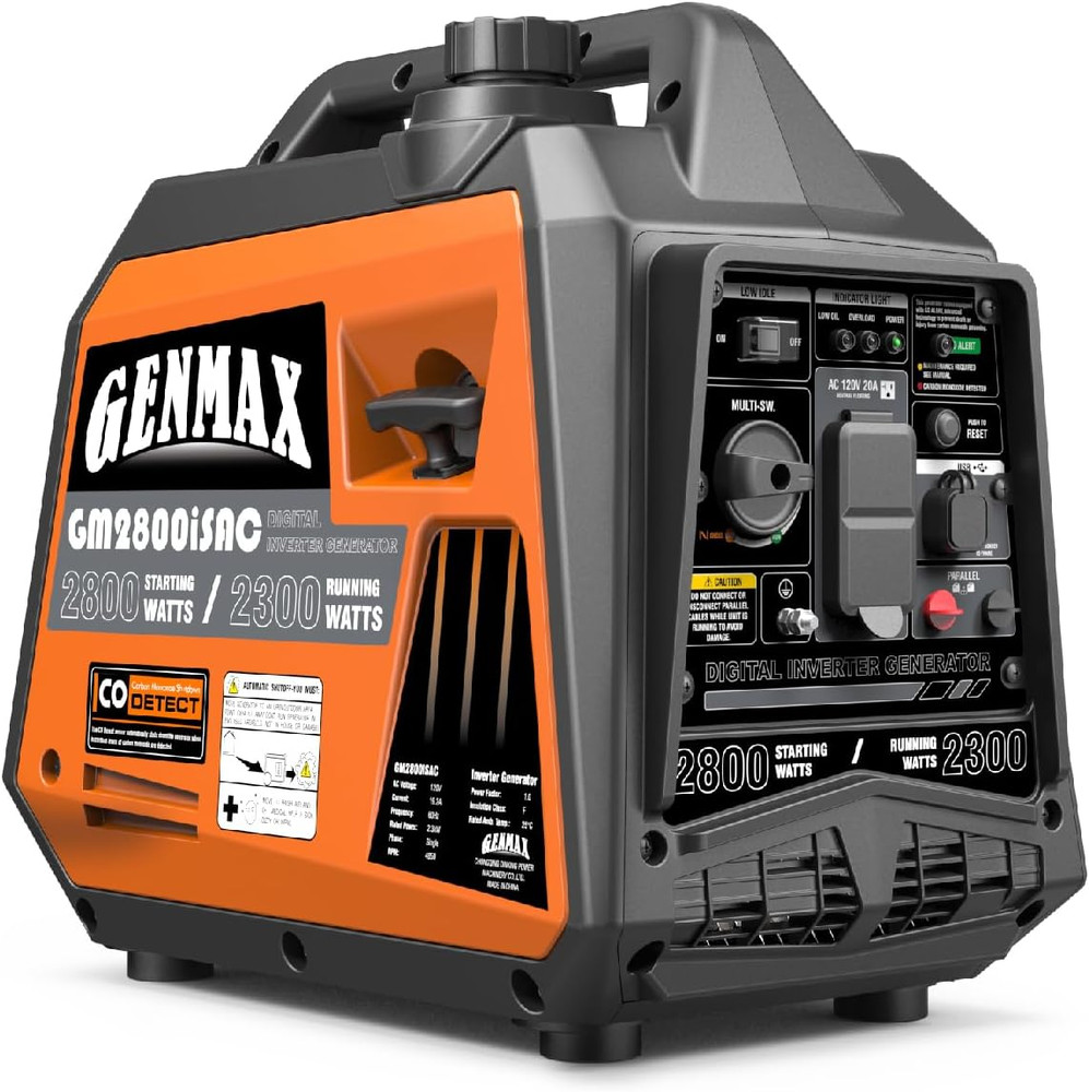 Generator，Epa Compliant, Eco-Mode Feature, Ultra Lightweight for Backup Home Use