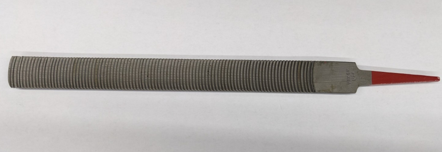 Simonds Vixen Half Round File Standard Cut Curved Tooth 8" Long 81-146500 USA gallery
