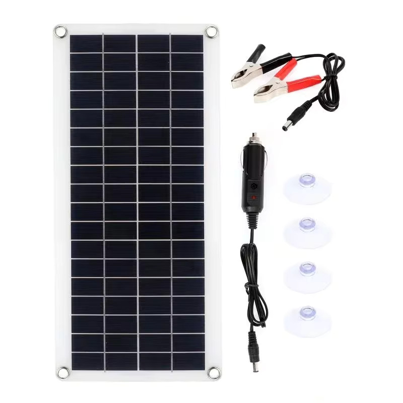 1000W Solar Panel 12V with 100A Controller Phone RV Car Battery Charger gallery