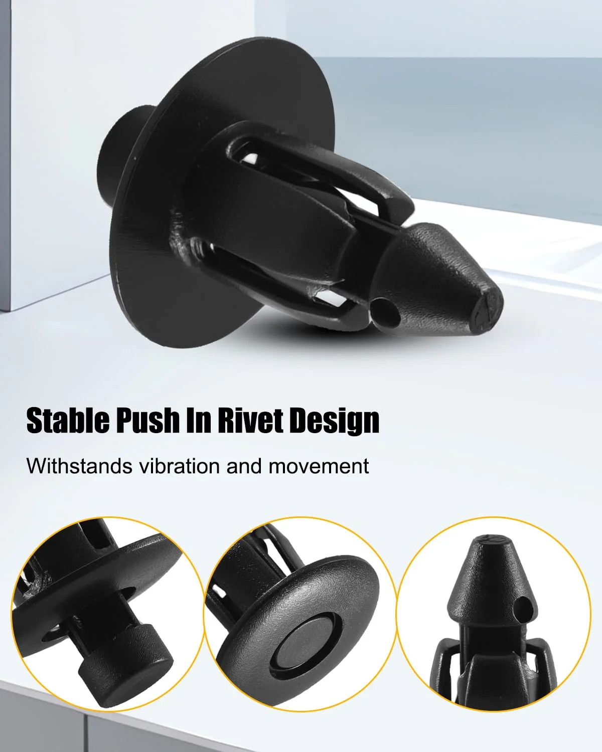 Tailgate Molding Rivet Retainers Clips Fit for Ford F150 F250 F350 F450 Super Du gallery