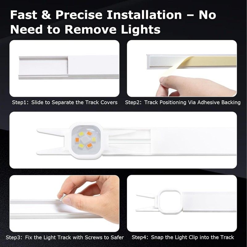 100FT Light Track System for Govee Permanent Outdoor Lights Pro (H706A) gallery