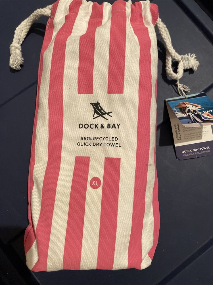 Beach Towel - Quick Dry, Sand Free - Compact, Lightweight - 100% Recycled - XL