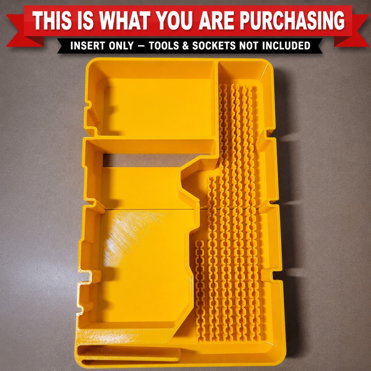 DeWalt DCW600B 20V Router Deep Compact Organizer (Insert Only) gallery