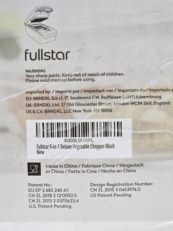 Fullstar Vegetable Chopper+Container+Spiralizer+Egg Slicer+Juicer XL 9-in-1 NEW gallery