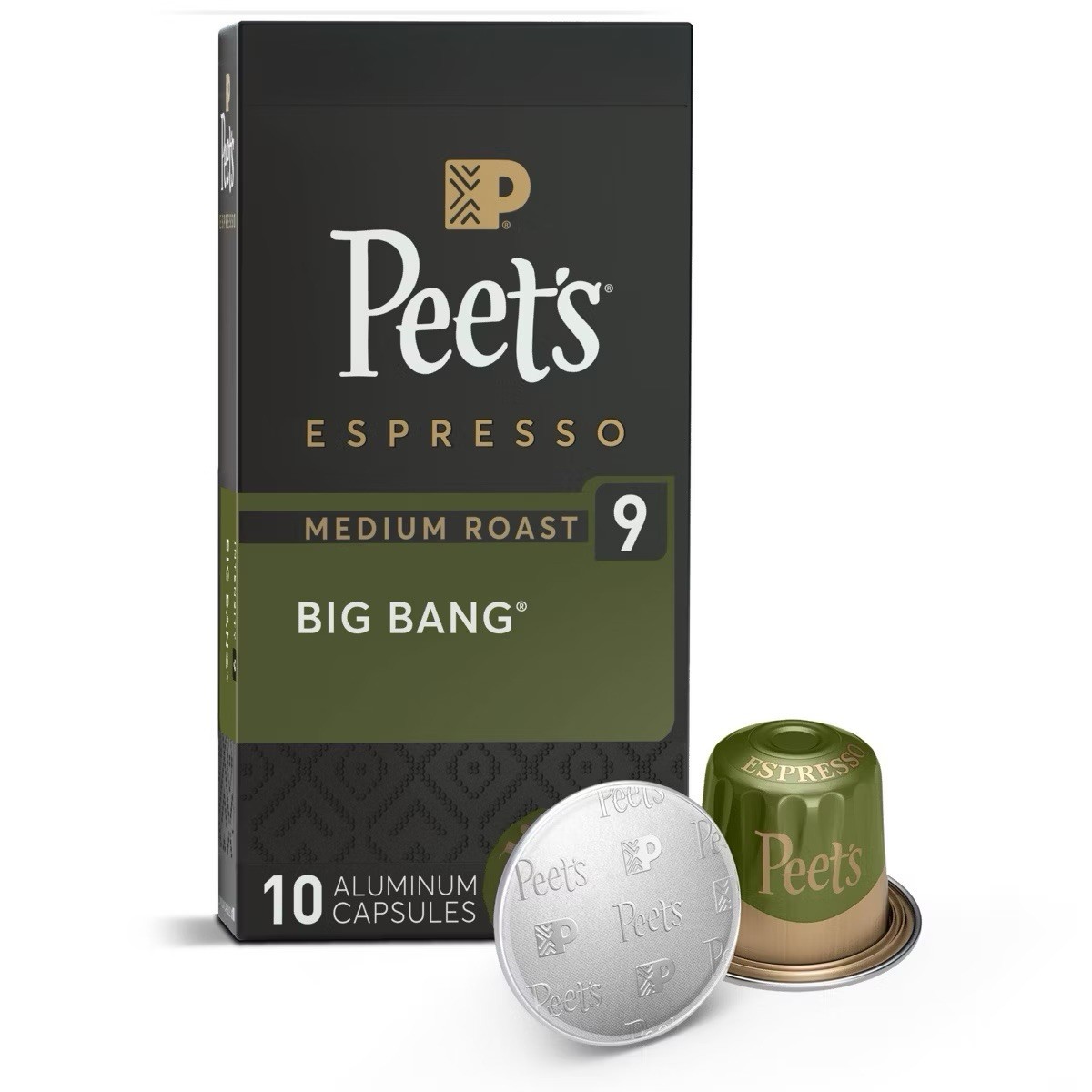 (BULK) 5x PACKS (50 CAPSULES TOTAL - Peet’s Big Bang Espresso Capsules Nespresso gallery