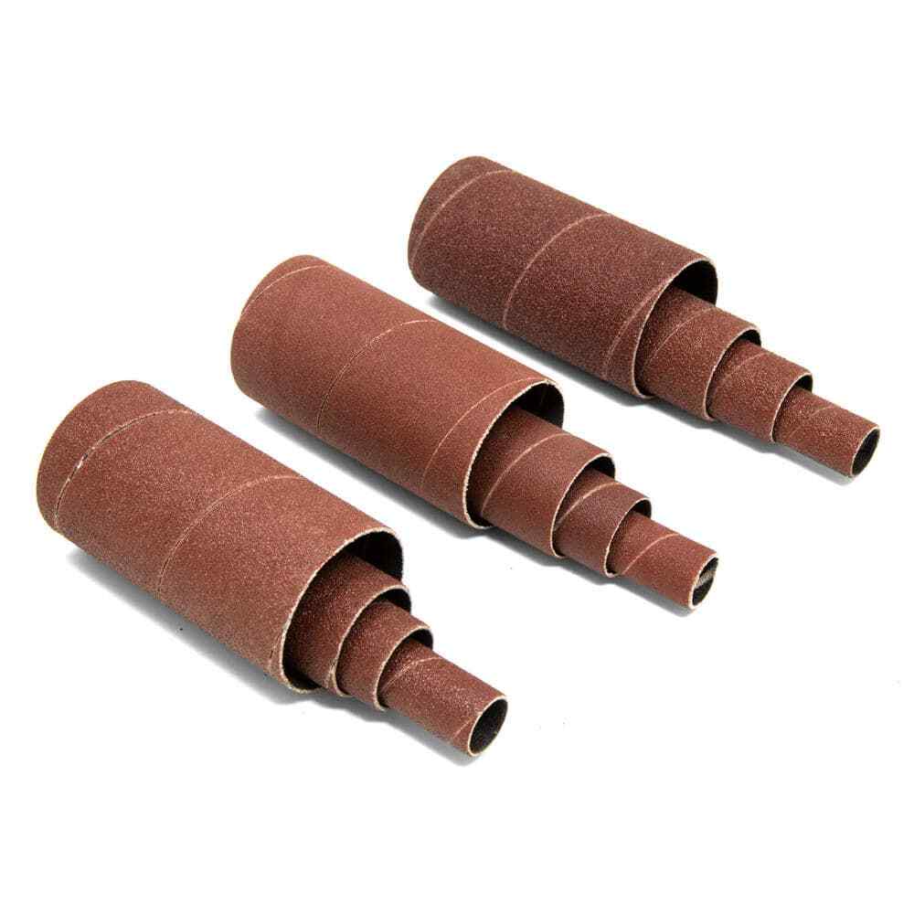WEN Replacement Spindle Sanding Sleeves, Assorted Sandpaper Grits (12-Pack) gallery