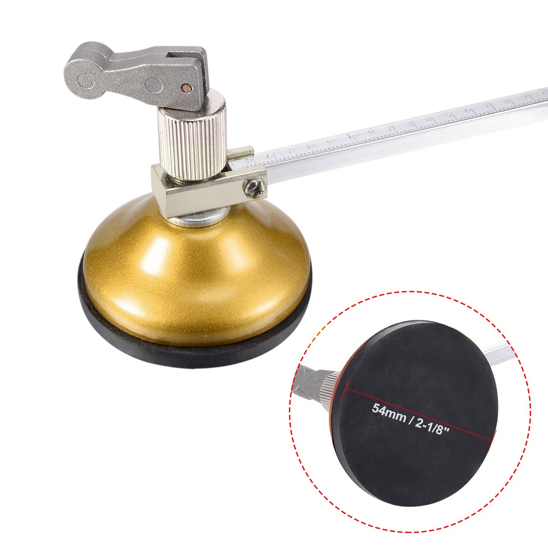 40cm Adjustable Oil Feed Compasses Type Glass Circle Circular Cutters gallery
