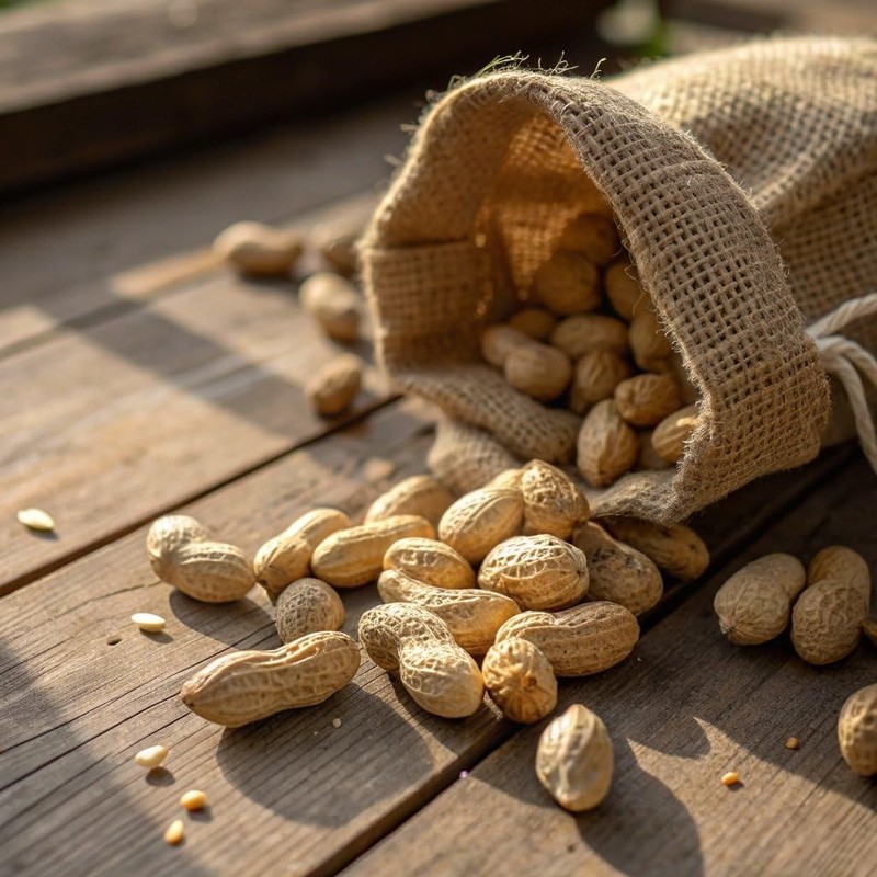Raw Peanuts, Raw Peanuts in Shell, Great for Boiling, Squirrels Feed, Birds Feed gallery
