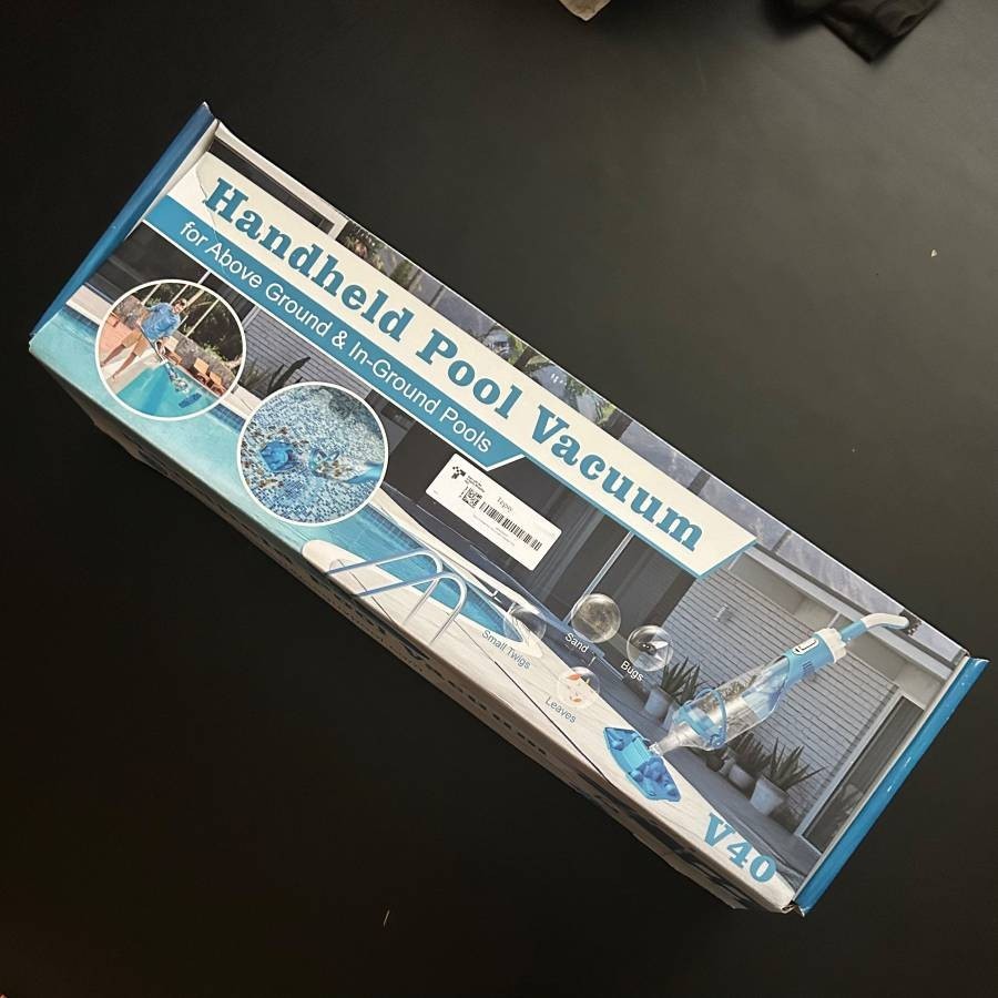 Cordless Pool Vacuum with Telescopic Pole 18.5 GPM Powerful Suction 1.5H Super gallery