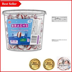 Bob’s Sweet Stripes Peppermint Candy – 160 Individually-Wrapped Soft Mints
