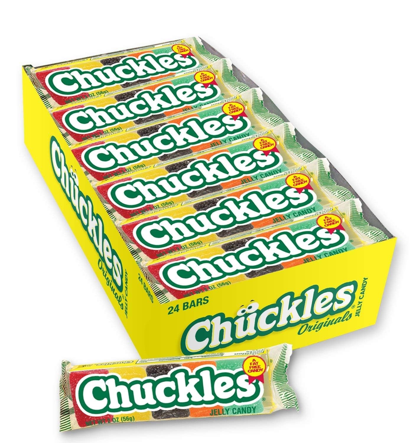 Wonka Chuckles Original, Jelly 2 Ounce (Pack of 24), Original Version gallery
