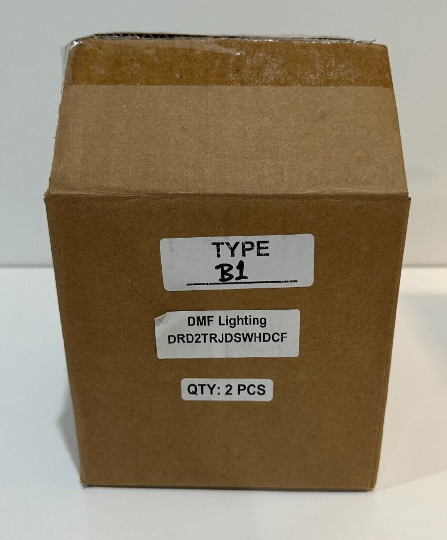 DMF Model DRD2TRJDSWHDCF Qty (2) Type B1 5" Round New gallery