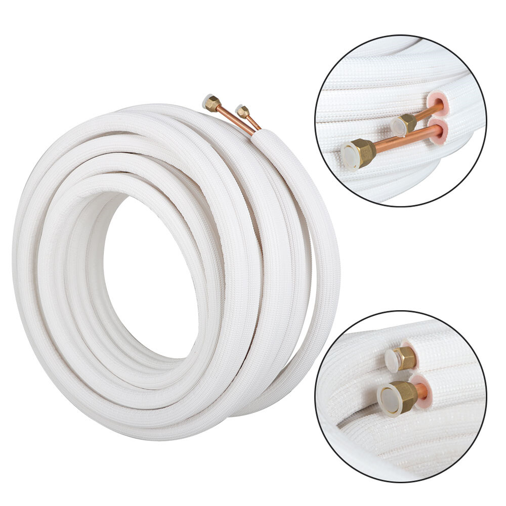 50 Feet Install Kit For Mini Split Heat Pump Systems 1/4Inch - 3/8Inch Dia. gallery