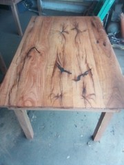 Rustic Mesquite Table Free Delivery Within 300 Miles
