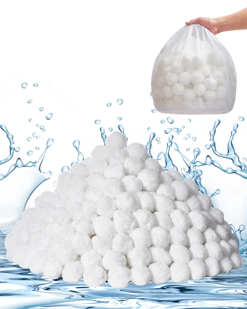 Pool Filter Balls for Sand Filter Pump 4.6 lbs Reusable for Swimming Pool