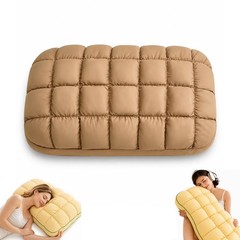 Cooling Marshmallow-Soft Pillow for Adults, Quilted Cool-Touch Bed Pillow