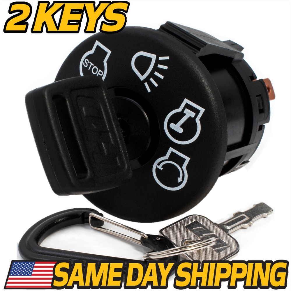 Starter Ignition Switch Key Switch fits Murray Garden Tractor Mowers w/ 2 Keys