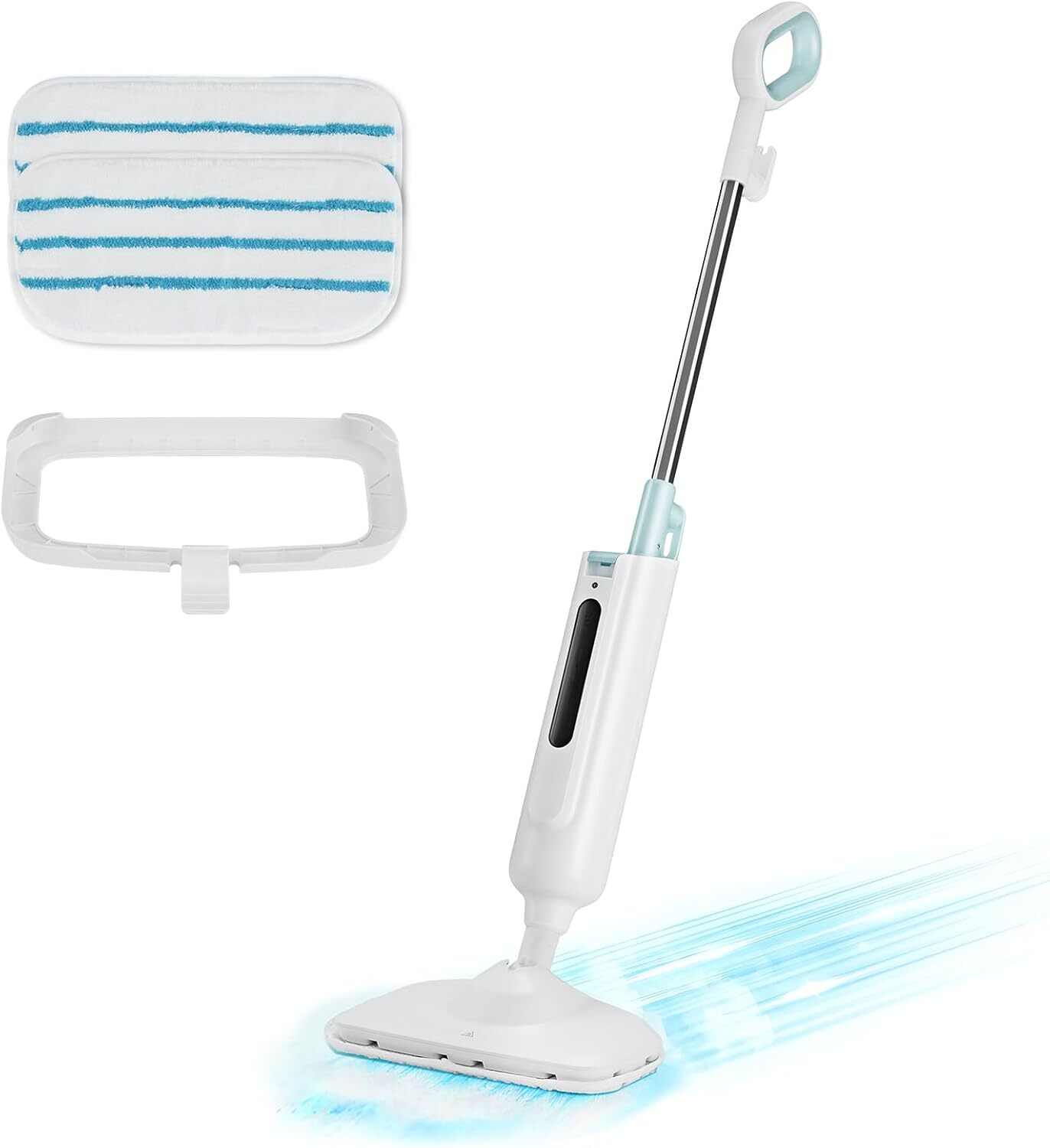 Steam Mop 2 Washable Pad Electric Floor Cleaner Lightweight Hardwood/Tile gallery