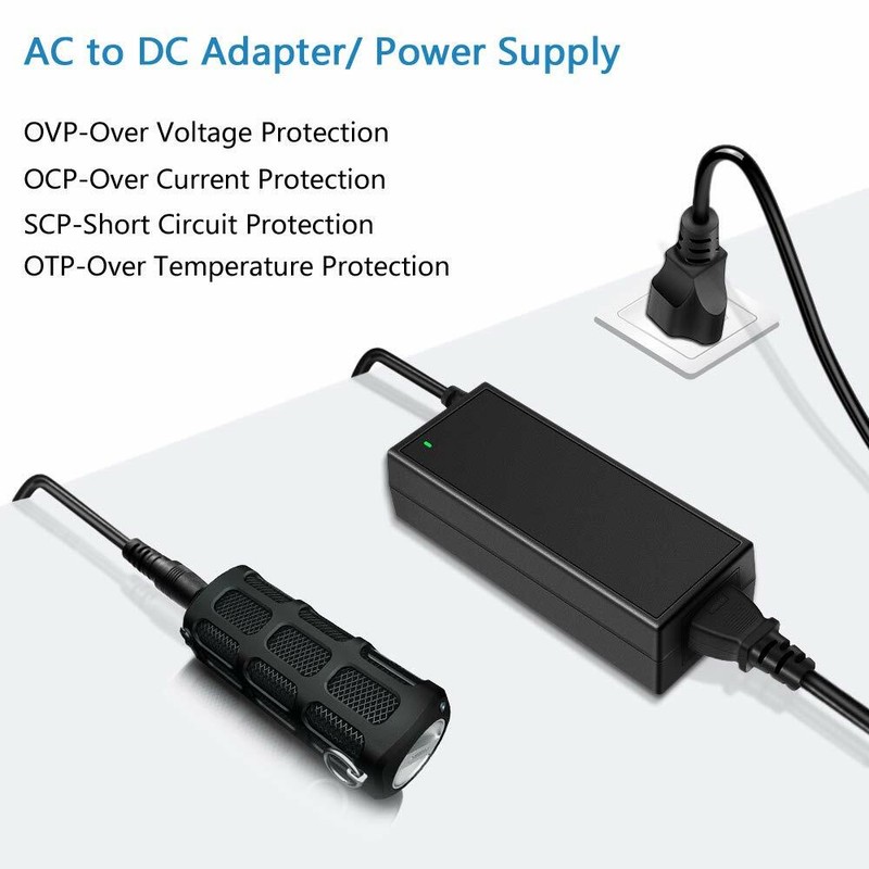 AC/DC 12V 5A Power Supply Adapter Transformer For 5050/3528 LED Strip Light 60W gallery