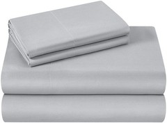 Microfiber 100% Polyester 3 piece Full Sheet Set, Tan.