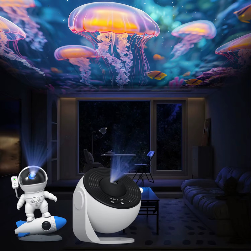 Night Light Galaxy Projector Starry Sky Projector Planetarium Lamp 6 Pack (Proje gallery