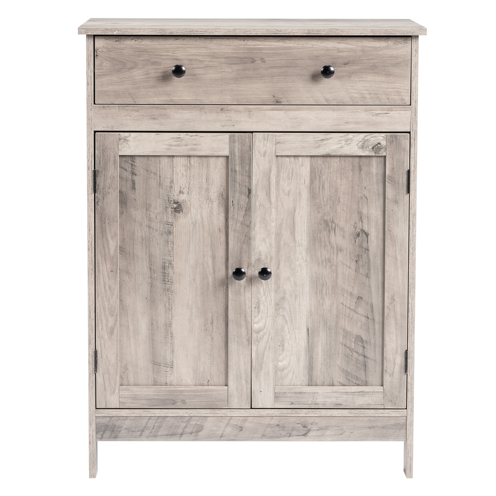 Washed gray particleboard with melamine veneer, 60*30*80cm gallery