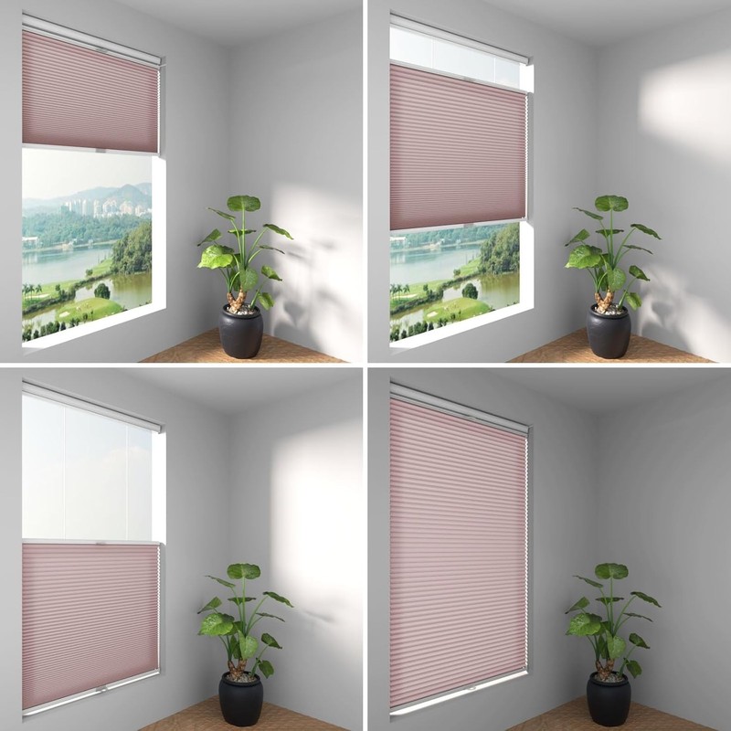 Changshade CUSTOM Light Filtering Cordless Top Down Bottom Up Cellular Blinds gallery