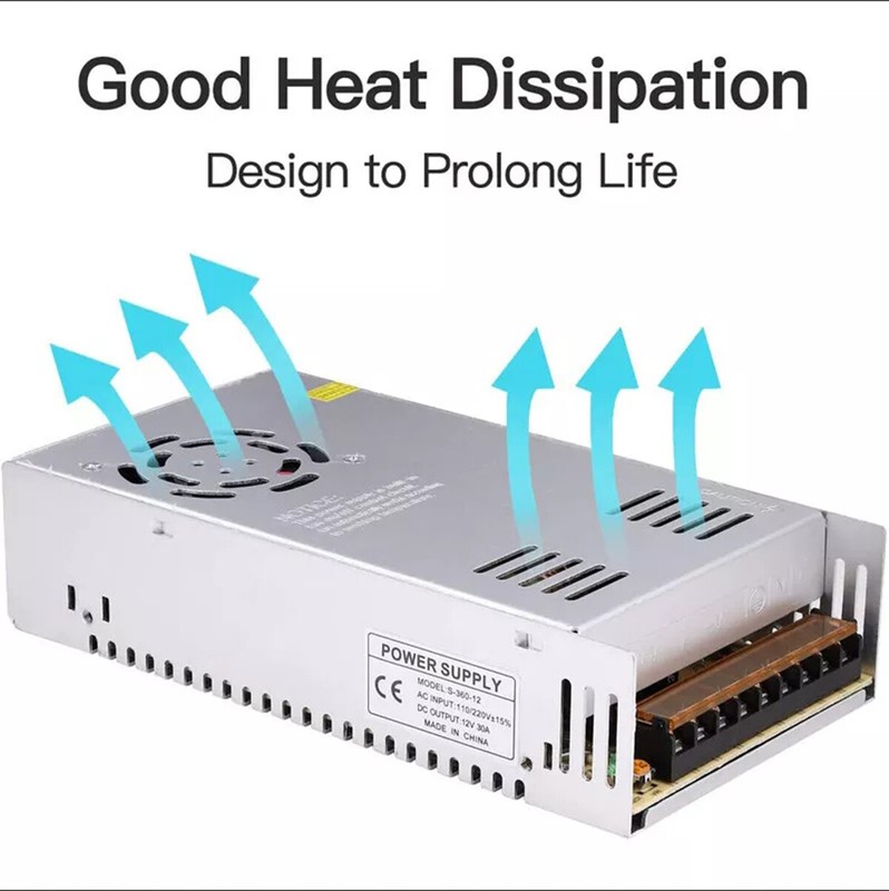 Switching Power Supply AC to DC 24V Converter Transformer Adapter For LED Strips gallery