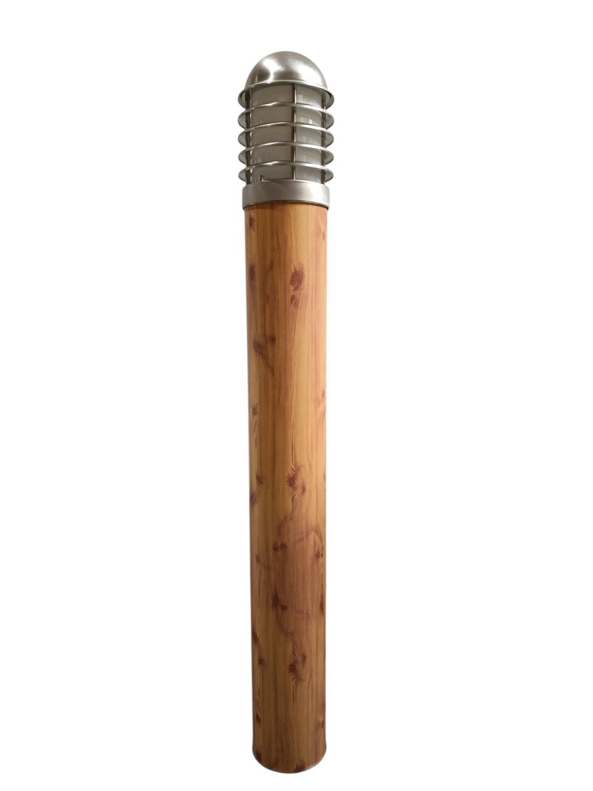 Moretti 800.K125 pole e27 h.123cm. country stainless steel and wood color gallery