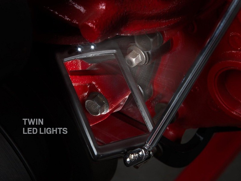 Inspection Mirror LED Lighted Mechanic Telescoping illuminate Swivel Extendable gallery