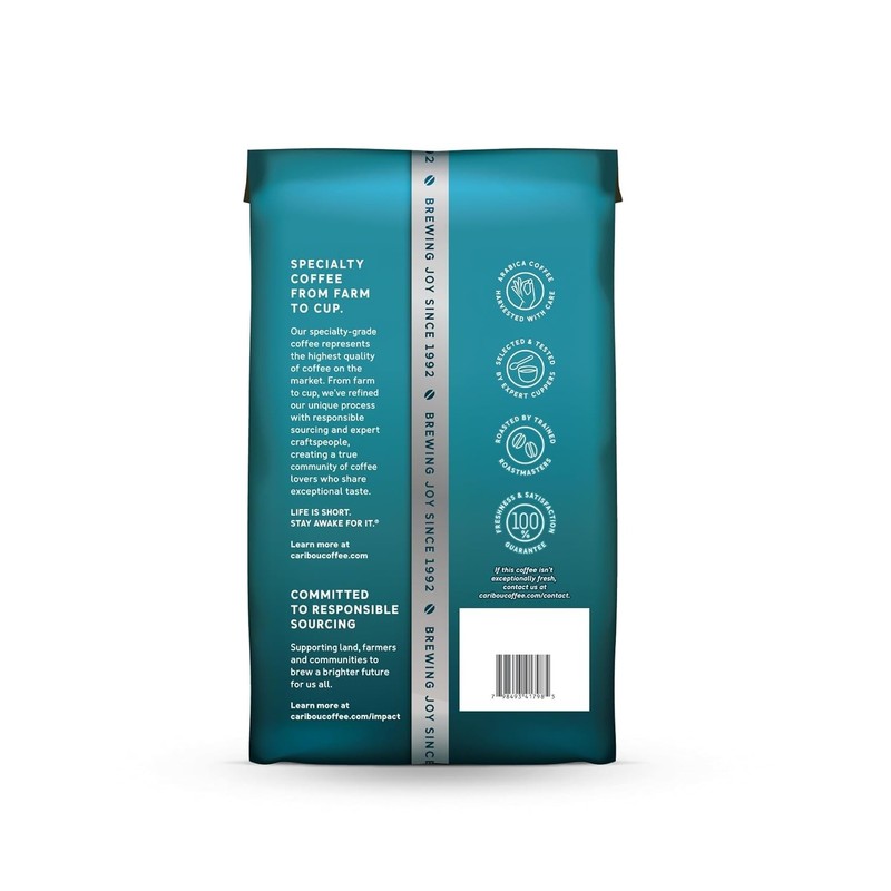 Caribou Coffee, Medium Roast Ground Coffee - Caribou Blend 20 Ounce Bag gallery