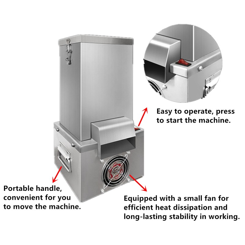 Electric Garlic Separator Automatic Commercial Garlic Peeling Machine 110V gallery