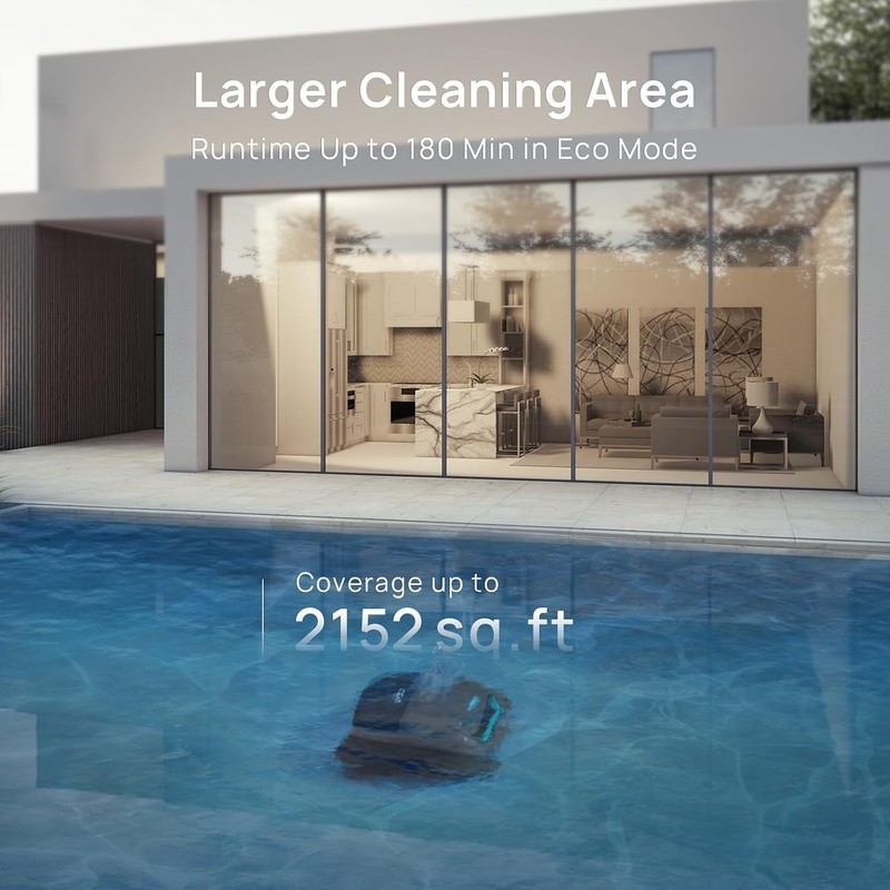 WYBOT C2 Vision Cordless Robotic Pool Cleaner AI Camera Inground Vacuum NEW NIB gallery