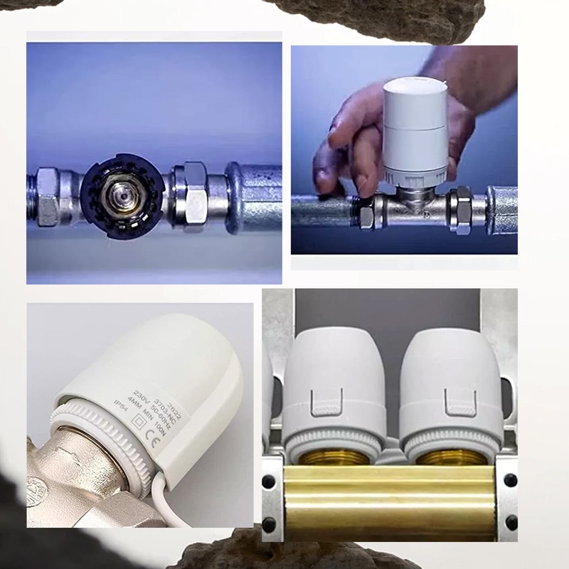 24 Volts Thermal Actuator for Precise Heating Control Radiant Floor Heating gallery