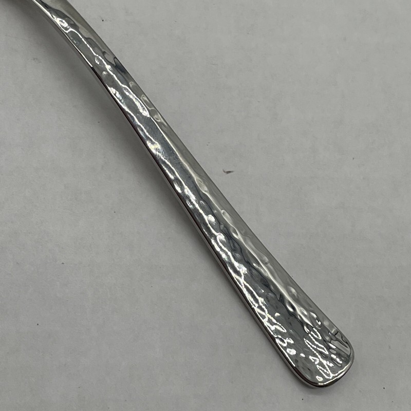Oneida Silver Martele Teaspoon 6-1/8", Deluxe Stainless Hammered Glossy Spoon gallery