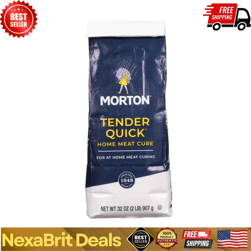 Morton Tender Quick Meat Cure, Curing Salt for Meat, Poultry & Game, 2 lb gallery