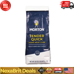 Morton Tender Quick Meat Cure, Curing Salt for Meat, Poultry & Game, 2 lb