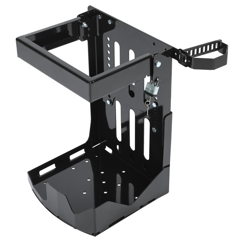 Adjustable Backpack Blower Sprayer Rack For Open & Enclosed Landscape Trailer gallery