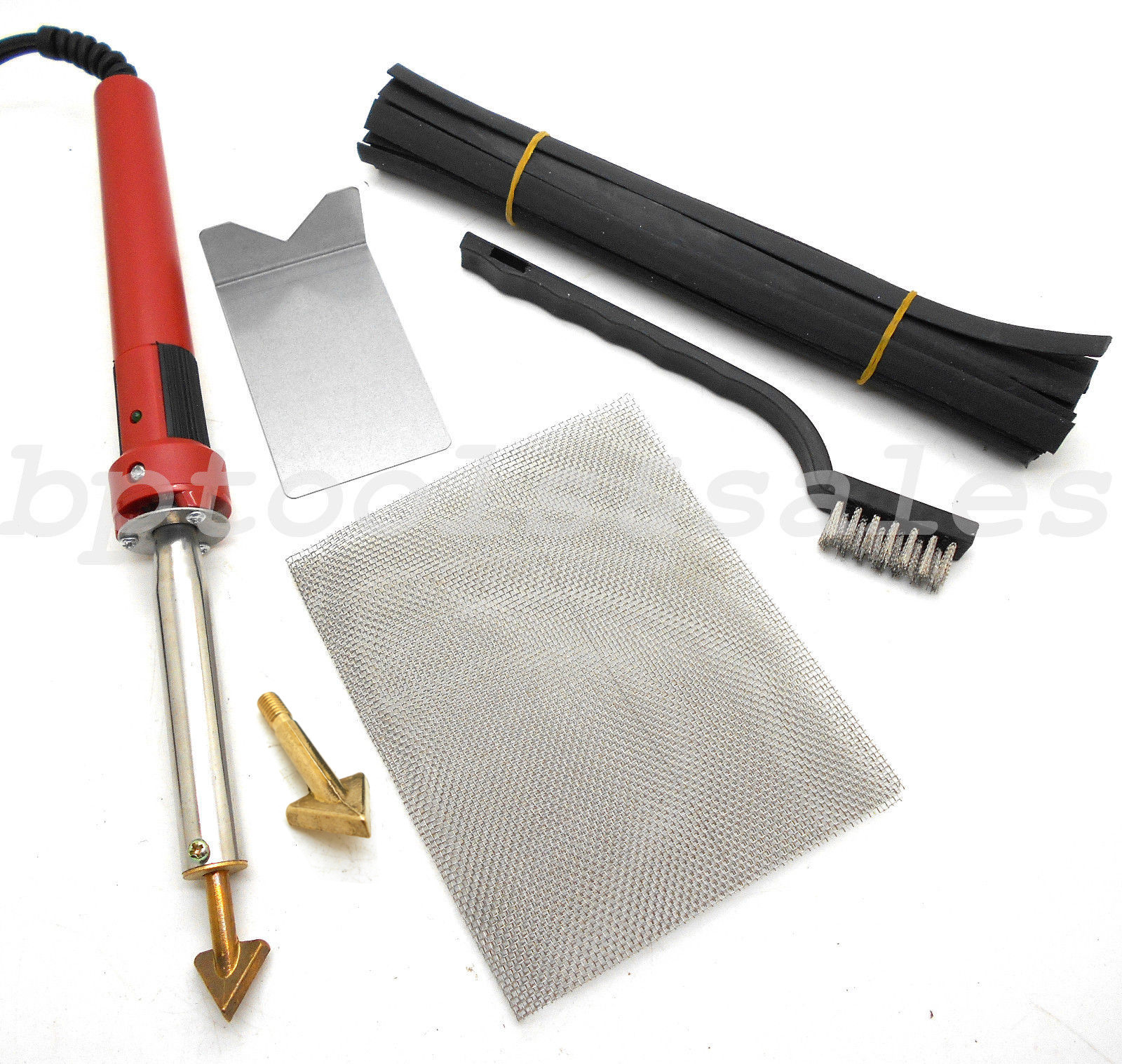 80 Watt Iron Plastic Welding Kit TPO TEO PP Rod Mesh Auto Welder + 1 Extra Tip gallery