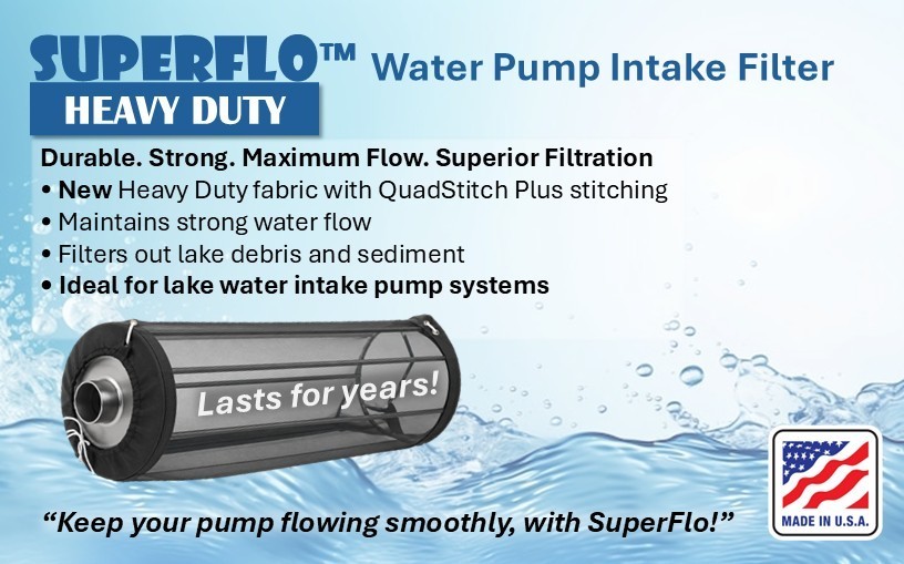Replacement Lake Pump Filter For KLEEN FLO filter frames, Screen gallery
