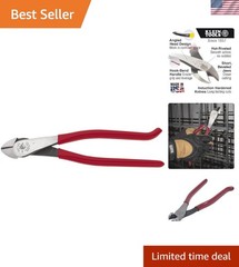 Professional 9-Inch High-Leverage Diagonal Cutters with Angled Head Design