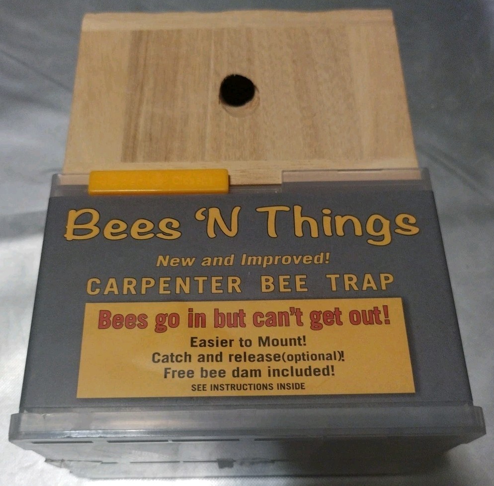 Bees 'N Things Outdoor Carpenter Bee Traps - Bees Go In But Can't Get Out! gallery