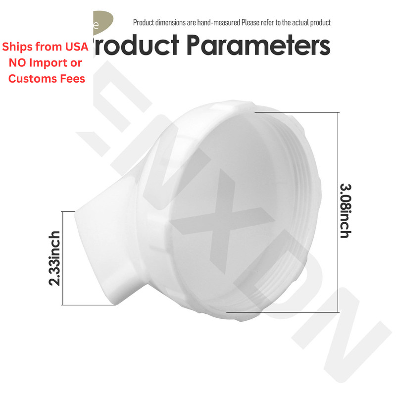 Enhanced Angled Pool Nozzle Compatible with Intex Bestway Pools white gallery