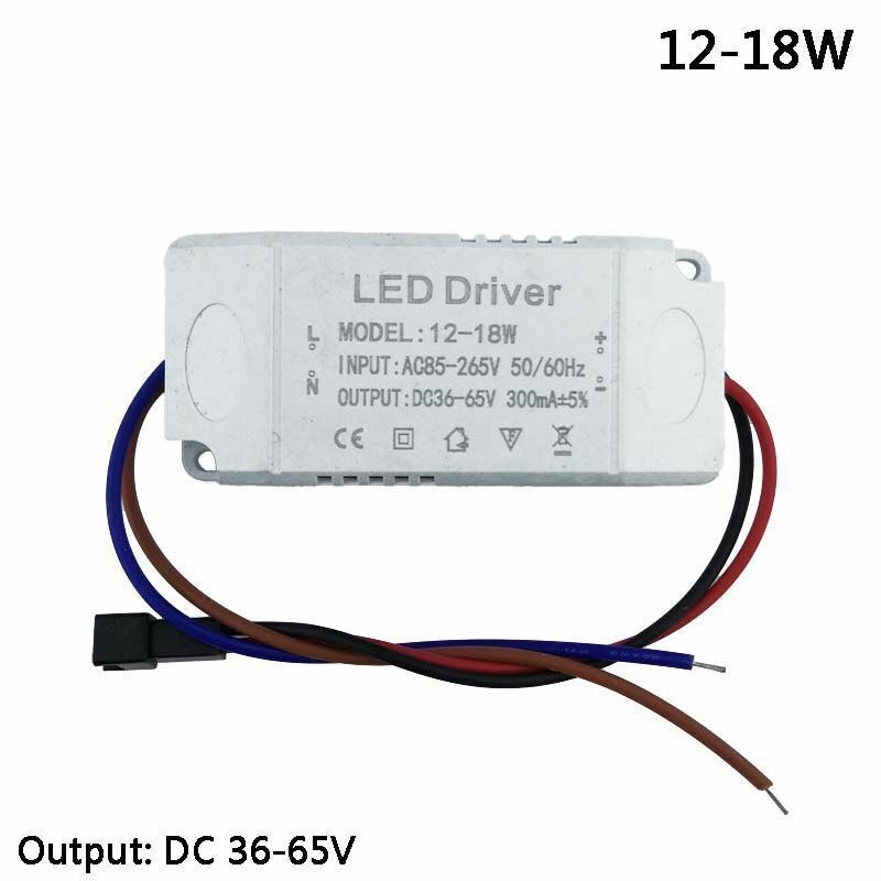 LED Driver Power Supply Transformer 3W 7W 8W 12W 25W 36W 18W DC 12V/24V gallery
