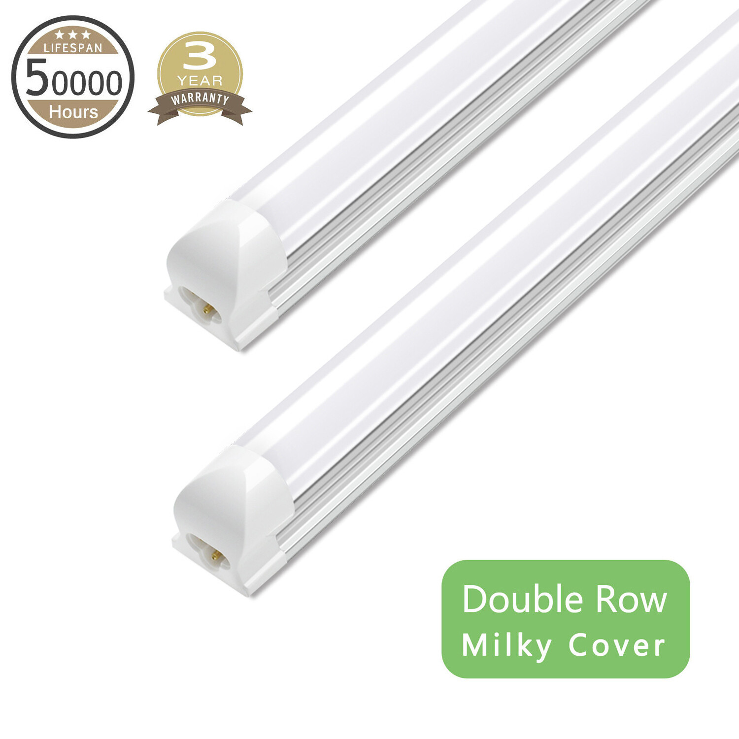 2FT~8FT T8 4FT LED Tube Light Bulb 8FT LED Shop Light Fixture 14~120W 5000~6500K gallery